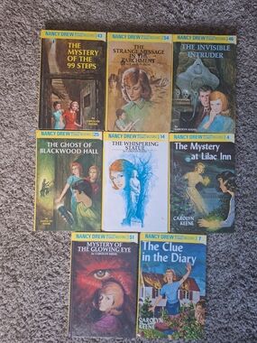 Lot of Vintage Nancy Drew Mystery Stories